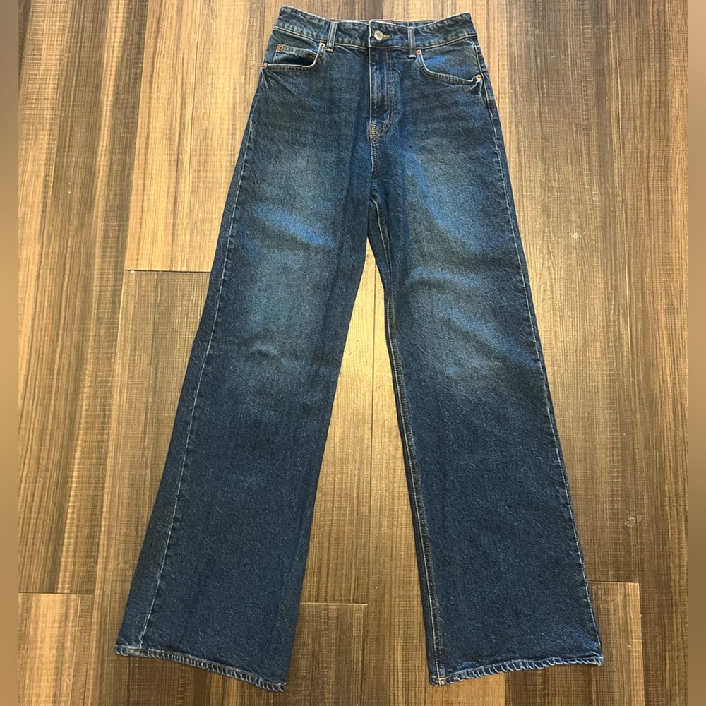 H&M high rise jeans